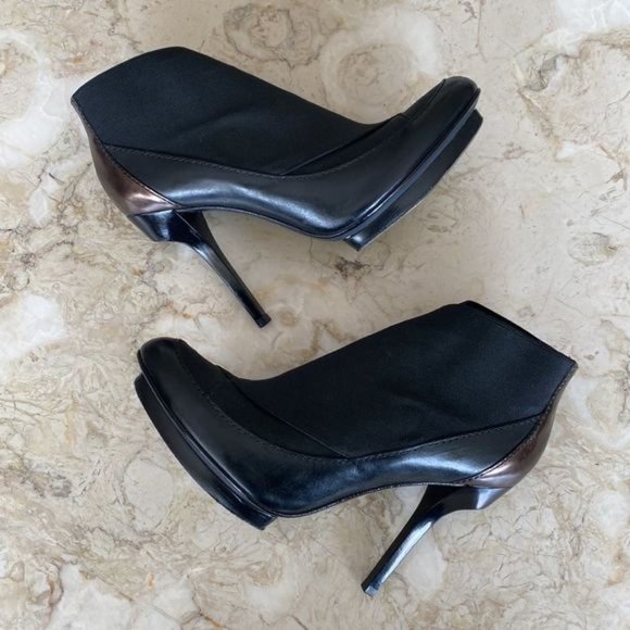 BCBG MaxAzria?Platform Stiletto Heel Ankle Booties - Picture 6 of 10